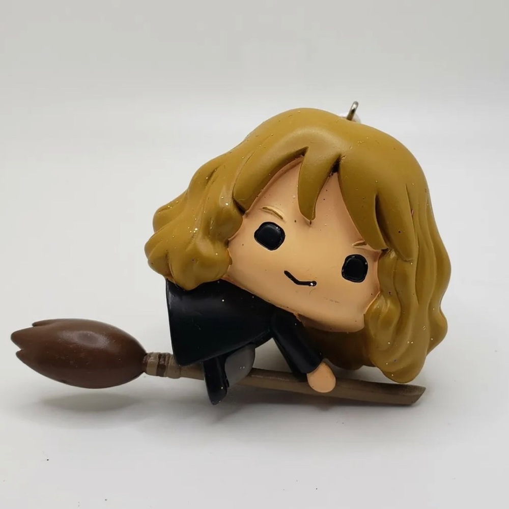 Hallmark Harry Potter Hermione On a Broom Christmas Tree Ornament - NWT